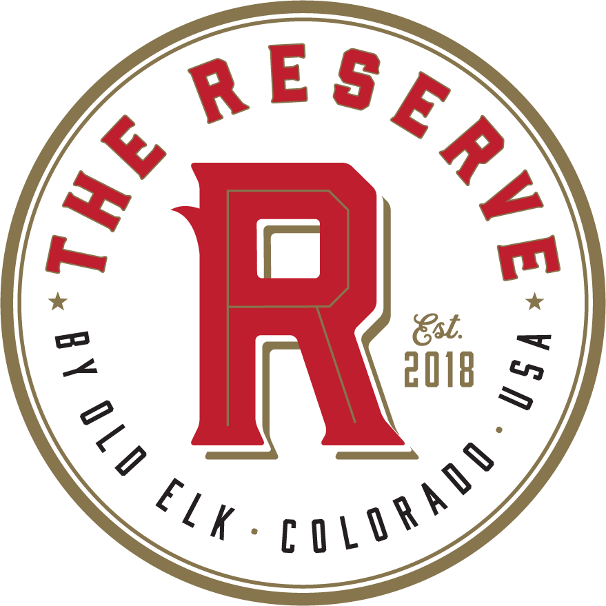 The Reserve Logo White Back